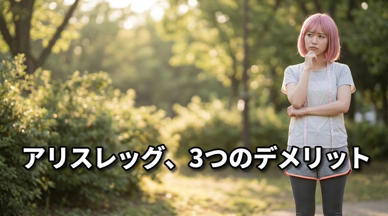 アリスレッグを着用するデメリット3つ