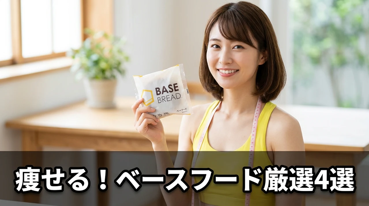 ダイエットに最適なベースフード4選