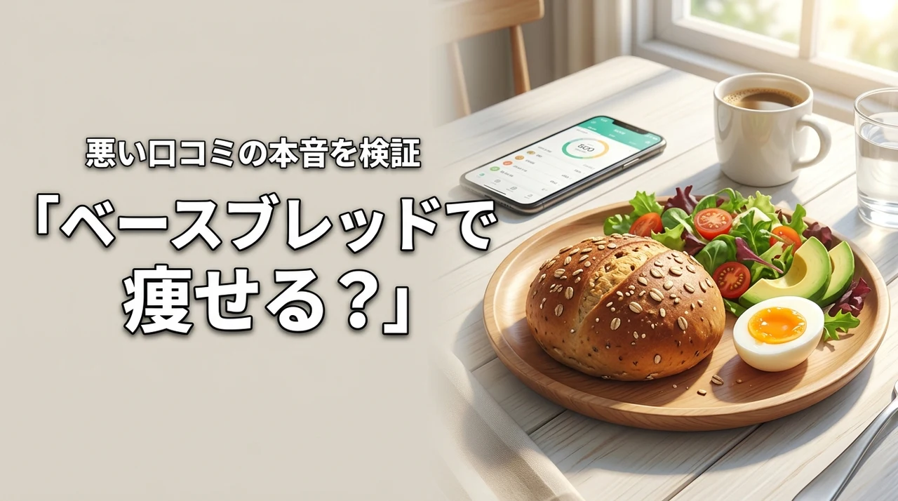 ベースブレッドでダイエットは本当に痩せる？悪い口コミや評判から本音を徹底検証