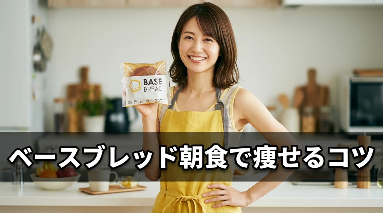 ベースブレッドで朝食ダイエットを成功させるコツ
