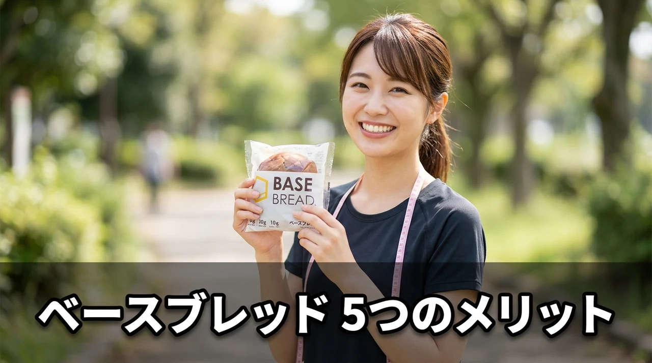 ベースブレッドでダイエットするメリット5つ