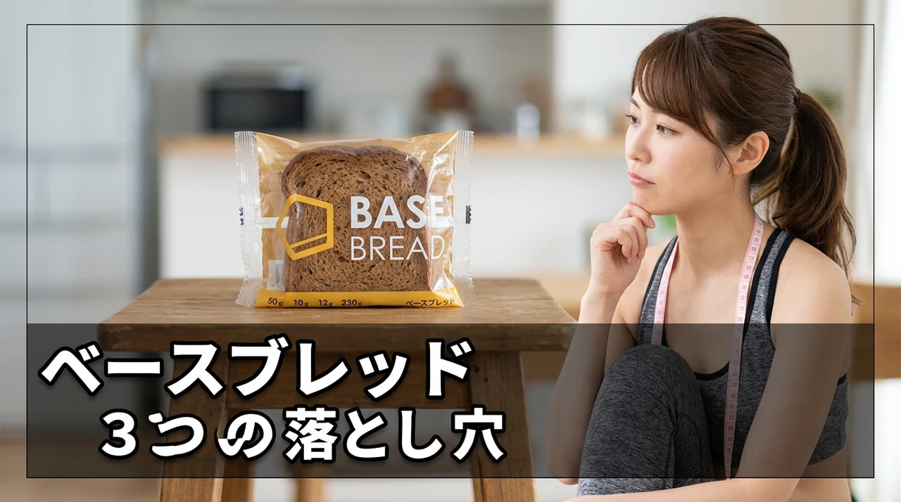 ベースブレッドでダイエットするデメリット3つ