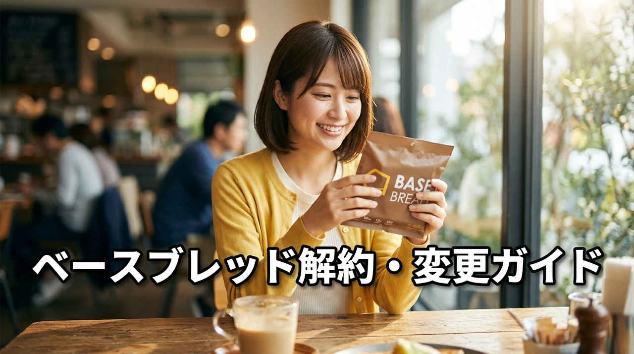 ベースブレッドを解約・変更する方法